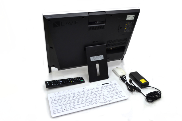 地デジ 23.8wIPS液晶一体型 中古パソコン NEC LAVIE DA700/KA 第8世代 