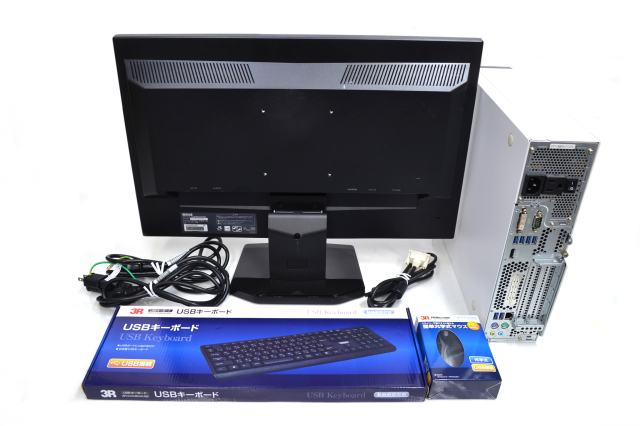 23型フルHD液晶セット 富士通 ESPRIMO D956/P Core i5 6500 新品 
