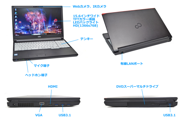 領収証OK R5 5500GT/16G/SSD512G/Office2021 押さえる