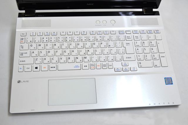 フルHD 中古ノートパソコン NEC LAVIE NS650/G Corei7 7500U メモリ16G 
