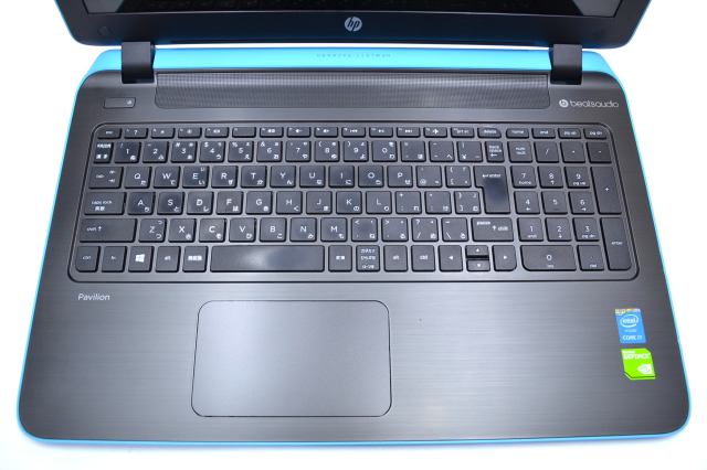 GeForce 搭載 中古ノートパソコン HP Pavilion 15 p256TX Core i7 