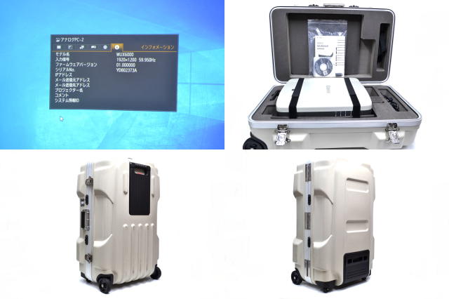 Canon パワープロジェクター WUX6000 6000ルーメン WUXGA ランプ使用  