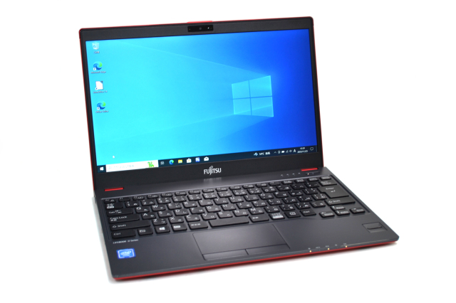フルHD 13.3型 サテンレッド 富士通 LIFEBOOK U938/S Celeron 3965U 
