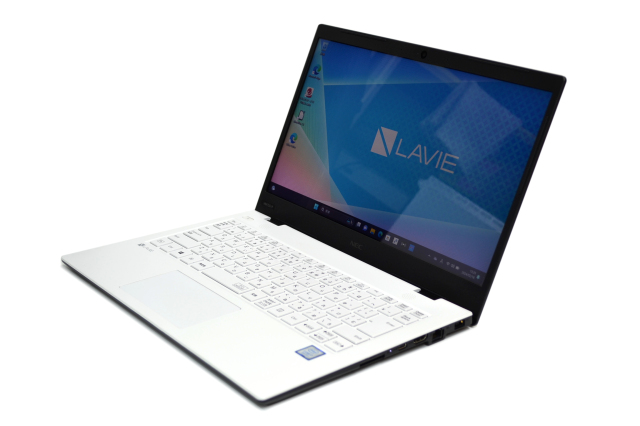 良品 フルHD 14.0型 パールホワイト NEC LAVIE Home Mobile HM750/P 