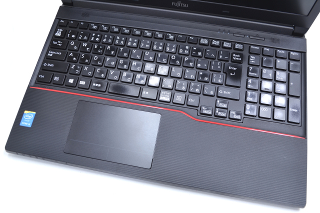 FUJITSU I3 4000M 4GB メモリ HDD W10 ノートPC（LIFEBOOK A