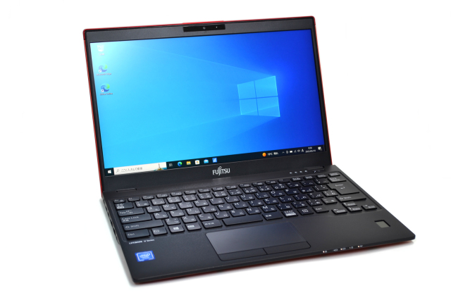 フルHD 顔認証 富士通 LIFEBOOK U939/B Celeron 4305U m.2SSD128G 