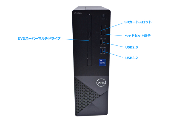Wi-Fi内蔵 HDMI デスクトップ DELL Vostro 3020 第13世代 Core i7