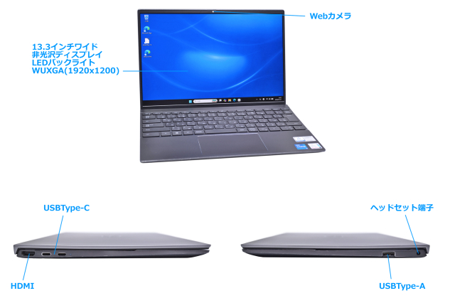 DELL Vostro 13 5310 Core i5 11320H IrisXe 13.3型 WUXGA m.2SSD256G