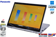 セール!! 12.0型 Panasonic Let's note QV9 Core i5 10310U 2-in-1 SIMフリー Wi-Fi6 顔認証 メモリ8G m.2SSD256G Windows11