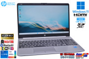 ノートパソコン FHD 15.6型 HP 250 G8 NoteBook PC Core i5 1135G7 IrisXe m.2SSD256G メモリ8G Webカメラ Wi-Fi USBType-C Windows11
