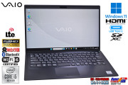 LTE フルHD Wi-Fi6 VAIO Pro PK VJPK13C12N Core i5 1035G1 M.2SSD256G メモリ8G Webカメラ USBType-C Windows11