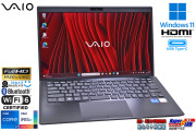 メモリ32G m.2SSD2TB VAIO Pro PK VJPK218 Core i7 1165G7 IrisXe FHD 14.0型 顔認証 Webカメラ USB4Type-C Wi-Fi6 Windows11