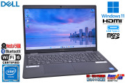 15.6型 DELL Latitude 3520 第11世代 Celeron 6305 Wi-Fi6 Webカメラ M.2SSD256G メモリ8G microSD USBType-C Windows11