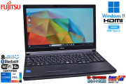 顔認証 Wi-Fi6E 15.6型 富士通 LIFEBOOK A5513/N 第13世代 Core i5 1345U IrisXe メモリ16G m.2SSD256G USBType-C Windows11
