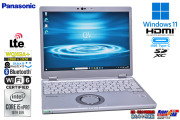 SIMフリー 12.0型 WQXGA+ Panasonic Let's note QV9 Core i5 10310U メモリ16G m.2SSD256G Wi-Fi6 顔認証 Windows11
