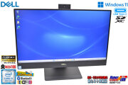 フルHD 23.8型 タッチパネル 液晶一体型 Webカメラ DELL Optiplex 7460 AIO Core i5 8500 m.2SSD256G HDD1TB メモリ8GB Wi-Fi Bluetooth Windows11