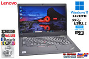 Windows11 13.3型 モバイル Lenovo ThinkPad L13  Core i5 10210U メモリ8G M.2SSD256G Webカメラ Wi-Fi Bluetooth USBType-C