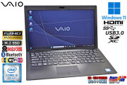 SALE!!  VAIO Pro PG VJPG11C11N 13.3型 フルHD Core i5 8250U M.2SSD256G メモリ8G Webカメラ Wi-Fi Windows11