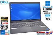 Wi-Fi6 フルHD ノートパソコン DELL Latitude 3520 Core i5 1135G7 M.2SSD256G メモリ8G Webカメラ Windows11