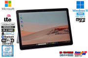 10.5型 タブレットPC 顔認証 LTE Microsoft Surface Go 2 Core m3 8100Y メモリ8G m.2SSD128G 両面カメラ Windows11