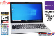 フルHD 13.3型 ノートパソコン 富士通 LIFEBOOK S937/S Core i5 7200U メモリ8G SSD128G Wi-Fi Bluetooth Webカメラ Windows10