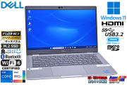 タッチパネル FHD Core i7 1185G7 IrisXe DELL Latitude 5320 メモリ16G M.2SSD512G Wi-Fi6 顔認証カメラ USBType-C Windows11