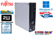 Windows11 富士通 ESPRIMO D588/CX 6コア Core i5 9500 m.2SSD256G HDD1TB メモリ8G マルチ デスクトップ