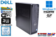 Wi-Fi Bluetooth デスクトップ HDMI DELL Inspiron 3470 6コア Core i5 8400 m.2SSD256G HDD500G メモリ8G マルチ Windows11