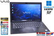 Windows11 モバイル フルHD Webカメラ VAIO Pro PG VJPG11C11N Core i5 8250U M.2SSD256G メモリ8G Wi-Fi Bluetooth