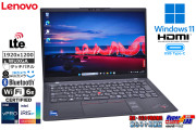 タッチパネル 14.0型 WUXGA メモリ32G Lenovo ThinkPad X1 Carbon Gen11 第13世代 Core i5 1345U IrisXe M.2SSD256G LTE Wi-Fi6E USB4