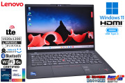メモリ32G タッチパネル WUXGA 14.0型 LTE Lenovo ThinkPad X1 Carbon Gen11 第13世代 Core i5 1345U IrisXe Wi-Fi6E USB4 M.2SSD256G