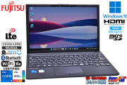 SIMフリー  WUXGA 富士通 LIFEBOOK U9313/NX メモリ16G M.2SSD256G 第12世代 Core i5 1235U IrisXe 顔認証 Wi-Fi6E Type-C Windows11