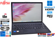 SIMフリー  WUXGA 富士通 LIFEBOOK U9313/NX メモリ16G M.2SSD256G 第12世代 Core i5 1235U IrisXe 顔認証 Wi-Fi6E Type-C Windows11