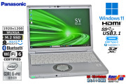 Panasonic ノートパソコン Wi-Fi6 Let's note SV9 第10世代 Core i5 10310U 顔認証 Webカメラ M.2SSD256G メモリ8G USBType-C Windows11