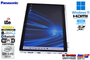 LTE 2-in-1 12.0型 WQXGA+ Panasonic Let's note QV9 Core i5 10310U Wi-Fi6 顔認証 m.2SSD256G メモリ8G Windows11