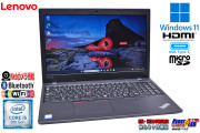 新品SSD512G メモリ16G Lenovo ThinkPad L590 Core i5 8265U USBType-C Wi-Fi Webカメラ microSD Windows11