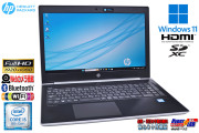 メモリ16G フルHD ノートパソコン HP ProBook 450 G5 Core i5 8250U m.2SSD256G USBType-C Webカメラ Wi-Fi Windows11