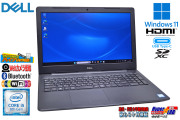 Windows11 DELL Latitude 3590 Core i5 8250U M.2SSD256GB HDD500G メモリ8G Webカメラ Wi-Fi Bluetooth