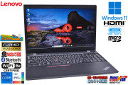 フルHD Wi-Fi6E Lenovo ThinkPad L15 Gen2 Core i5 1135G7 IrisXe M.2SSD256G HDD500G メモリ8G Webカメラ Windows11
