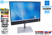 フルHD 液晶一体型 HP ProOne 600 G6 AiO Core i5 10500T メモリ16GB m.2SSD256G HDD500G Wi-Fi6 DVD Webカメラ 21.5型 Windows11