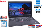 Windows11 Lenovo ThinkPad L580 Core i5 8250U メモリ8G m.2SSD256G Webカメラ Wi-Fi Bluetooth USBType-C