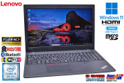 15.6型 ノートパソコン フルHD Lenovo ThinkPad L590 Core i5 8265U m.2SSD256G メモリ8G Wi-Fi USBType-C Webカメラ Windows11
