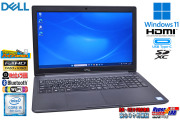 フルHD M.2SSD256G HDD500G Core i5 8265U DELL Latitude 3500 Webカメラ メモリ8G Wi-Fi USBType-C Windows11
