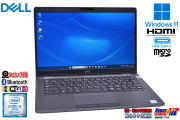 13.3型 DELL Latitude 5300 Core i5 8365U メモリ8G M.2SSD256G Wi-Fi Webカメラ USBType-C microSD Windows11