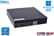 小型 デスクトップ DELL OPTIPLEX 5060 Micro Pentium Gold G5400T m.2SSD128G HDD500G USBType-C Windows11