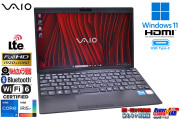 LTE VAIO Pro PJ VJPJ21 Core i5 1135G7 IrisXe Wi-Fi6 フルHD 12.5型 M.2SSD256G メモリ8G Webカメラ Thunderbolt4 Windows11