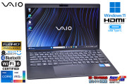 フルHD Wi-Fi6 顔認証 VAIO Pro PG VJPG21 第12世代 Core i5 1235U IrisXe メモリ16G M.2SSD256G Webカメラ USBType-C Windows11