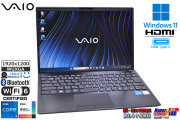 VAIO Pro PG VJPG318 第13世代 Core i5 1334U IrisXe メモリ16G M.2SSD256G Wi-Fi6 顔認証 USBType-C Windows11 13.3型 WUXGA