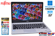 13.3型 フルHD 富士通 LIFEBOOK S938/B Core i5 8350U メモリ8G M.2SSD128G Wi-Fi  Webカメラ USBType-C Windows11