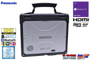 12.0型 QHD タブレット Panasonic TOUGHBOOK CF-33 Core i5 7300U m.2SSD256G メモリ8G 顔認証 Webカメラ Wi-Fi Windows10